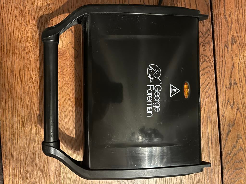 George Foreman Grill - Gebruikt, Ophalen of Verzenden, Uitneembare platen, Gebruikt
