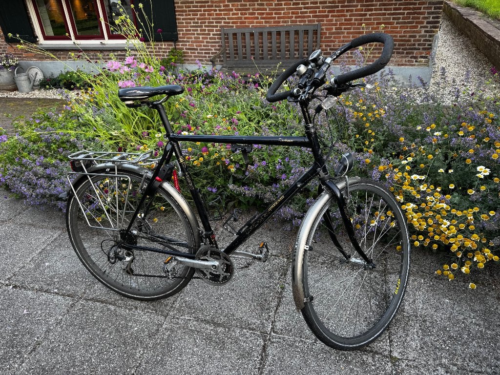 koga randonneur herenfiets 60cm, Gebruikt, Velgrem, 57 tot 61 cm, Ophalen