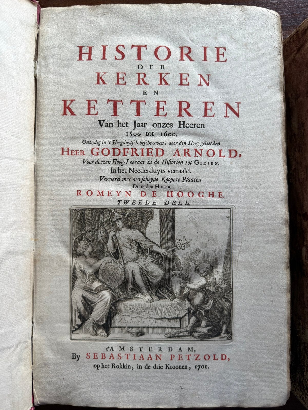 Historie der Kerken en Ketteren - Deel 2 & 3 (1701), Ophalen of Verzenden