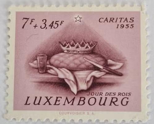 Luxemburg 1955 - Yvert 505 -  Driekoningen, Ophalen of Verzenden, Luxemburg, Postfris