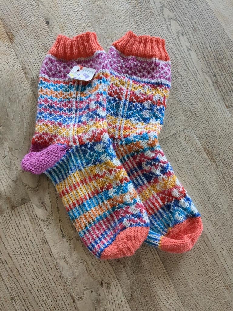 Gebreide sokken maat 38-39, Sokken en Kniesokken, Overige kleuren, Maat 35 t/m 38, Nieuw