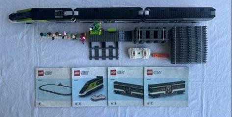 Lego City Trein 60337 - Compleet met rails en instructies, Lego, Ophalen of Verzenden, Compleet, Complete set
