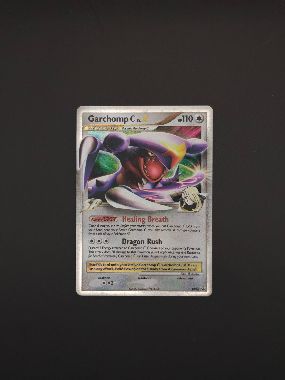 Garchomp C LV.X Pokémon kaart - Zo goed als nieuw, Ophalen of Verzenden, Zo goed als nieuw, Losse kaart