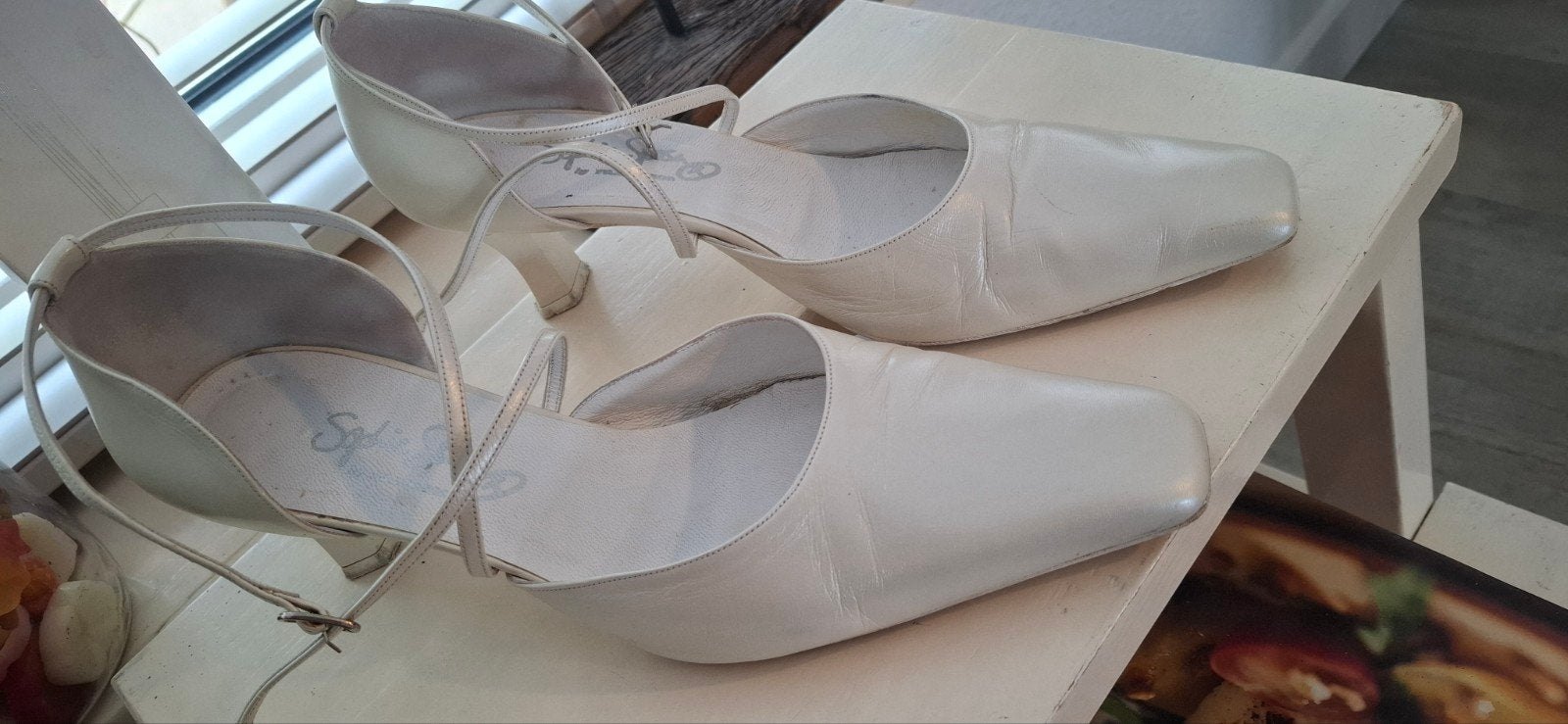 Sophie Sposa trouwschoenen maat 40, Sophie Sposa, Wit, Ophalen of Verzenden, Schoenen met hoge hakken
