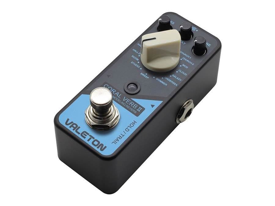 Valeton Coral Verb II mini effectpedaal met 16 reverb, ., Nieuw, Ophalen of Verzenden, Reverb