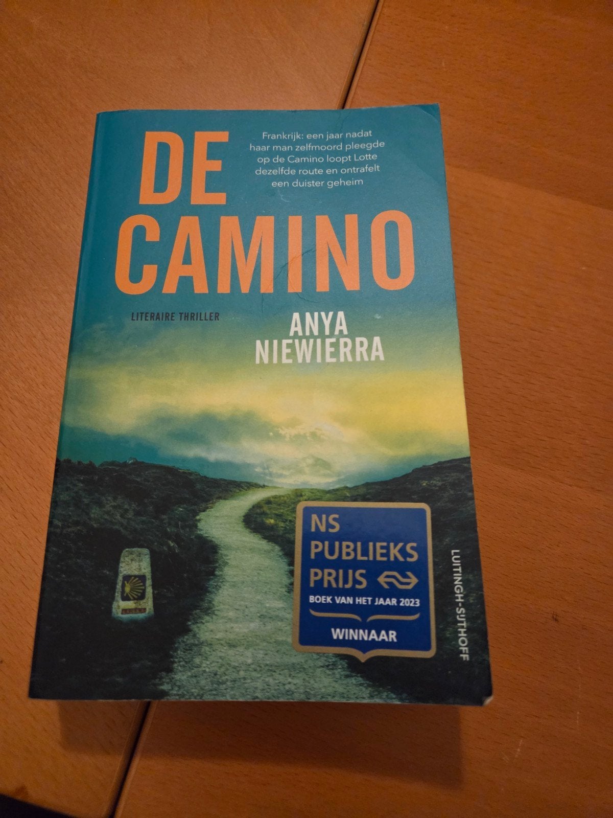 De Camino - Anya Niewierra (NS Publieksprijs Winnaar), Boeken, Ophalen of Verzenden, Gelezen, Anya Niewierra