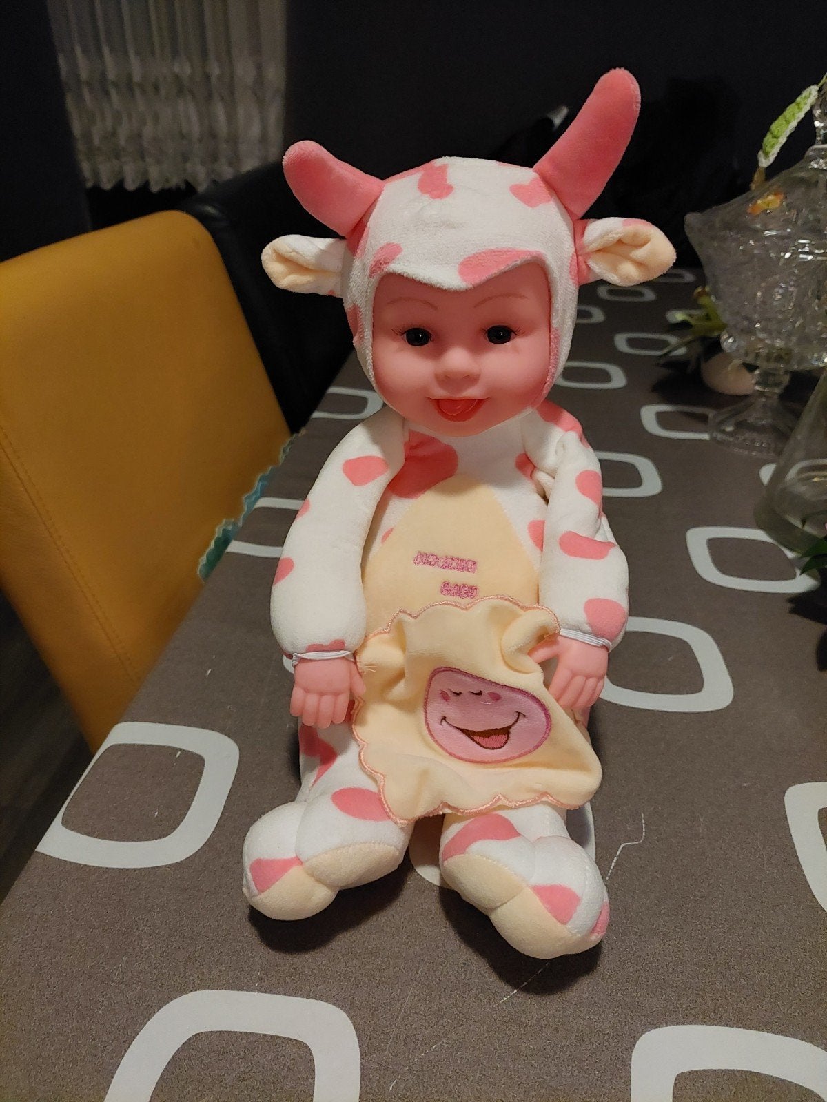 Pop Zegt Kiekeboe En De Handjes Gaan Omhoog En Omlaag., Verzamelen, Ophalen of Verzenden, Zo goed als nieuw, Pop