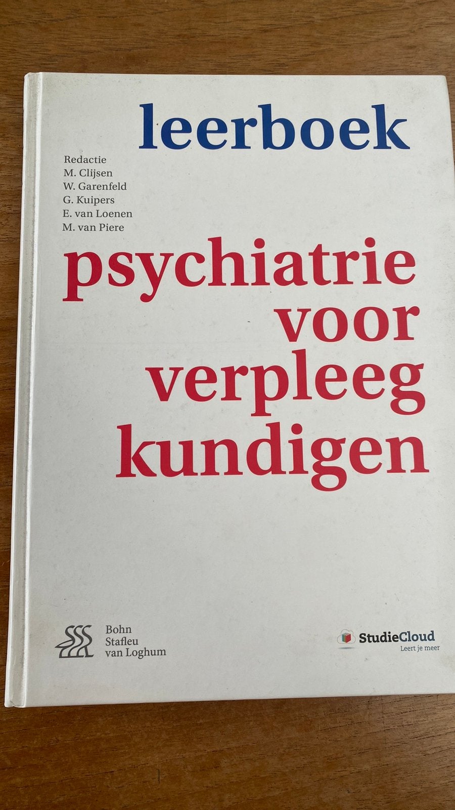 Leerboek Psychiatrie voor Verpleegkundigen - HBO/WO, Boeken, Psychologie, Ophalen of Verzenden, Gelezen