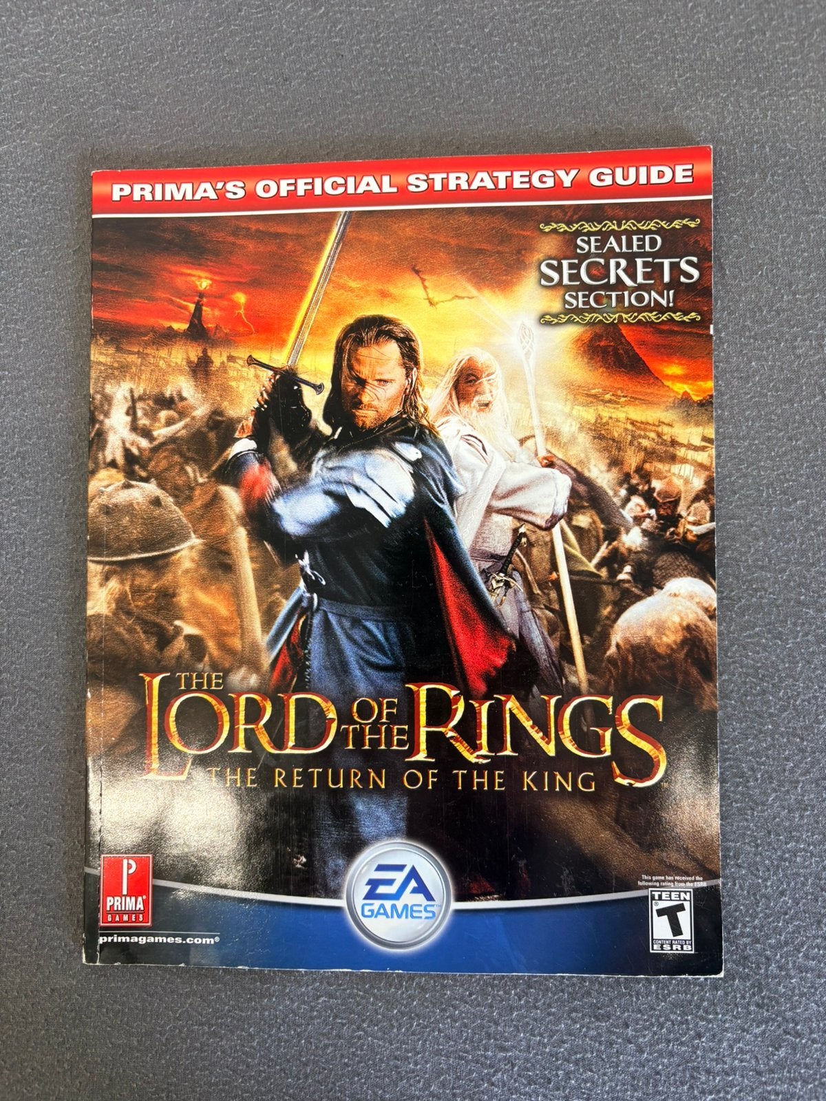 The Lord of the Rings: The Return of the King strategy guide, Ophalen of Verzenden, Zo goed als nieuw, Boek of Poster
