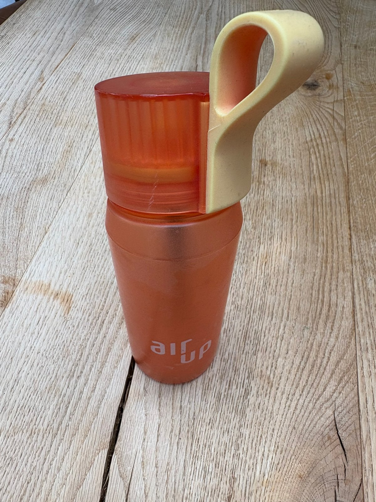 Air up fles oranje, Ophalen of Verzenden, Gebruikt