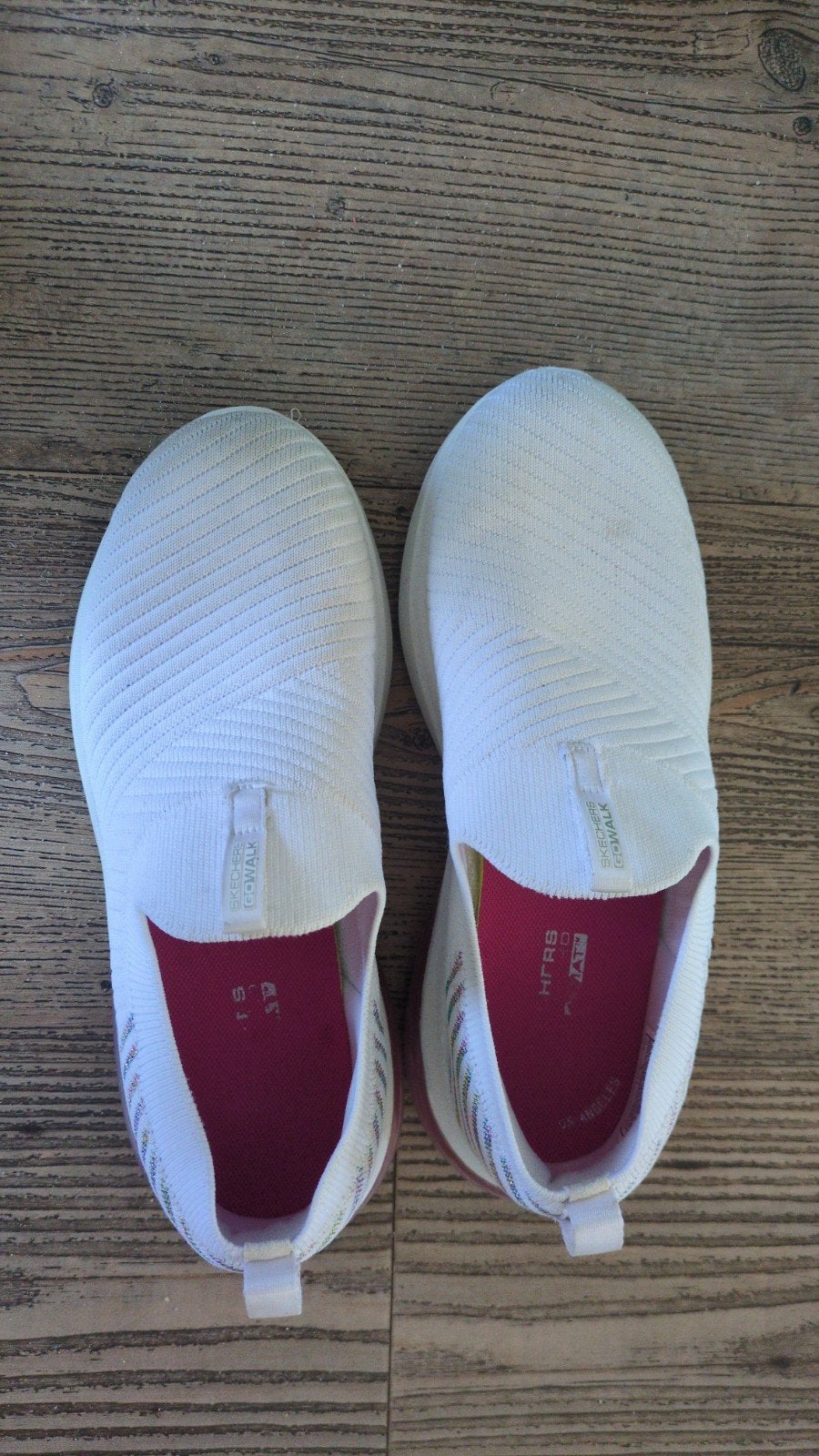 Skechers Go Walk sneakers wit - Maat 35, Ophalen of Verzenden