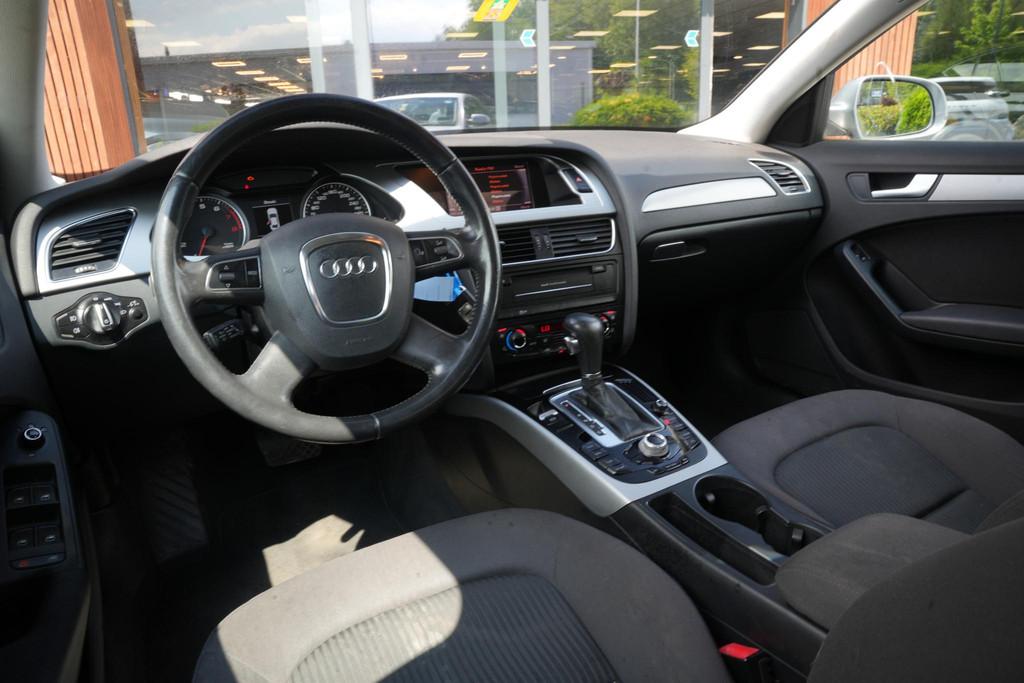 Audi A4 Limousine 1.8 TFSI Pro Line, Euro 5, Stof, Gebruikt, Zwart