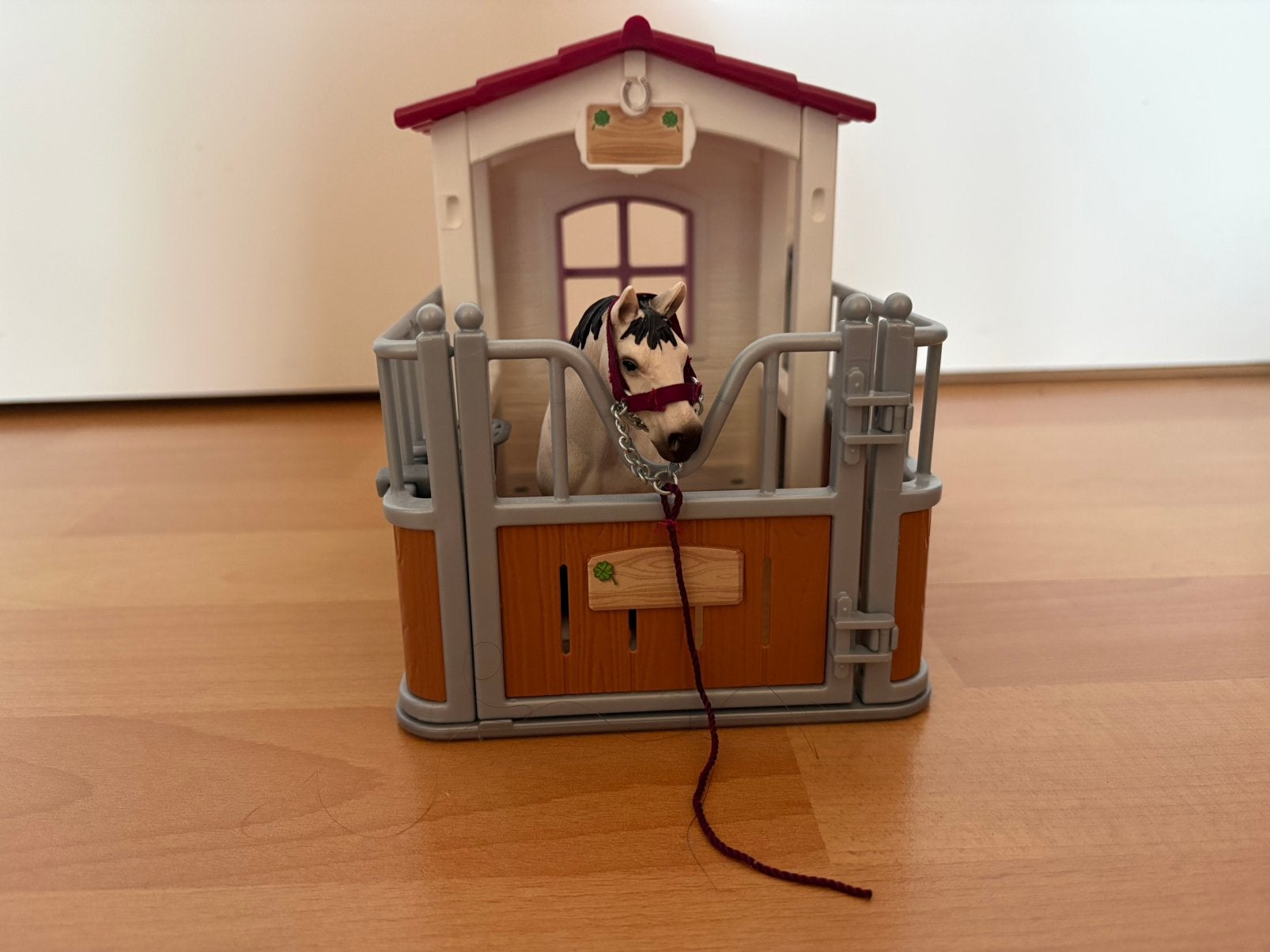 Schleich paardenstal, Ophalen of Verzenden, Zo goed als nieuw