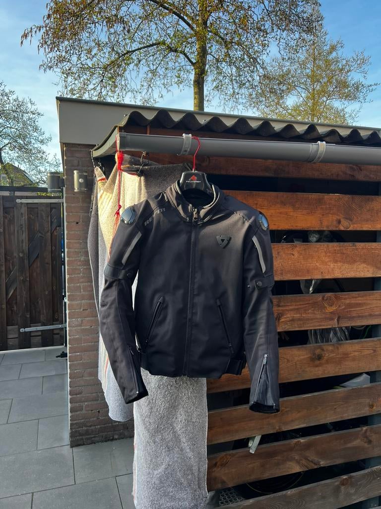 Rev’it Shift H2O Motorjas – Maat S, Kleding | Heren, Ophalen of Verzenden, Gedragen, Maat 46 (S) of kleiner, Zwart