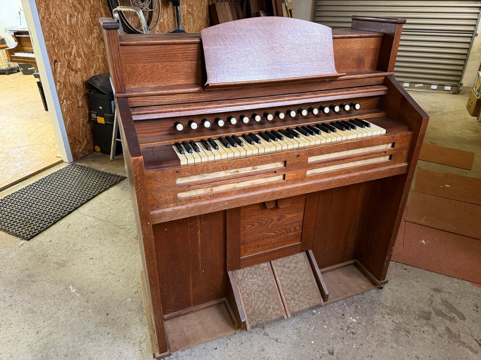 Antiek Harmonium - Estey Organ Co. Brattleboro, V.S.A., Ophalen, Gebruikt, 1 klavier, Harmonium