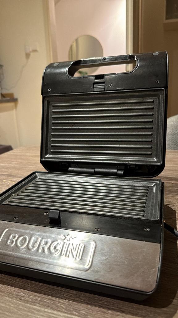 Bourgini Grill & Sandwichmaker - Zo goed als nieuw, Ophalen, Gebruikt
