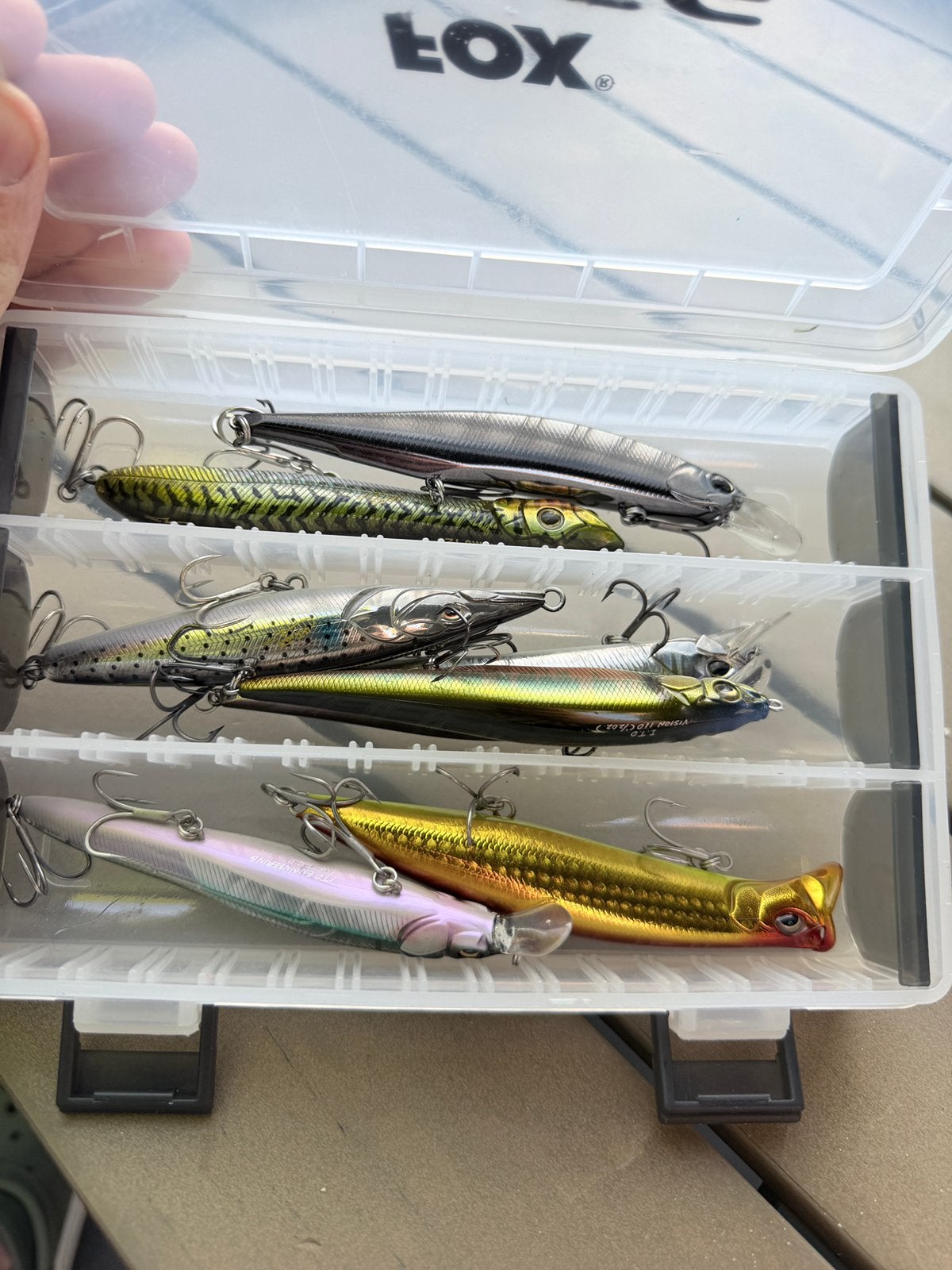 Megabass en duo realis pluggen, Watersport en Boten, Ophalen of Verzenden, Zo goed als nieuw, Kunstaas
