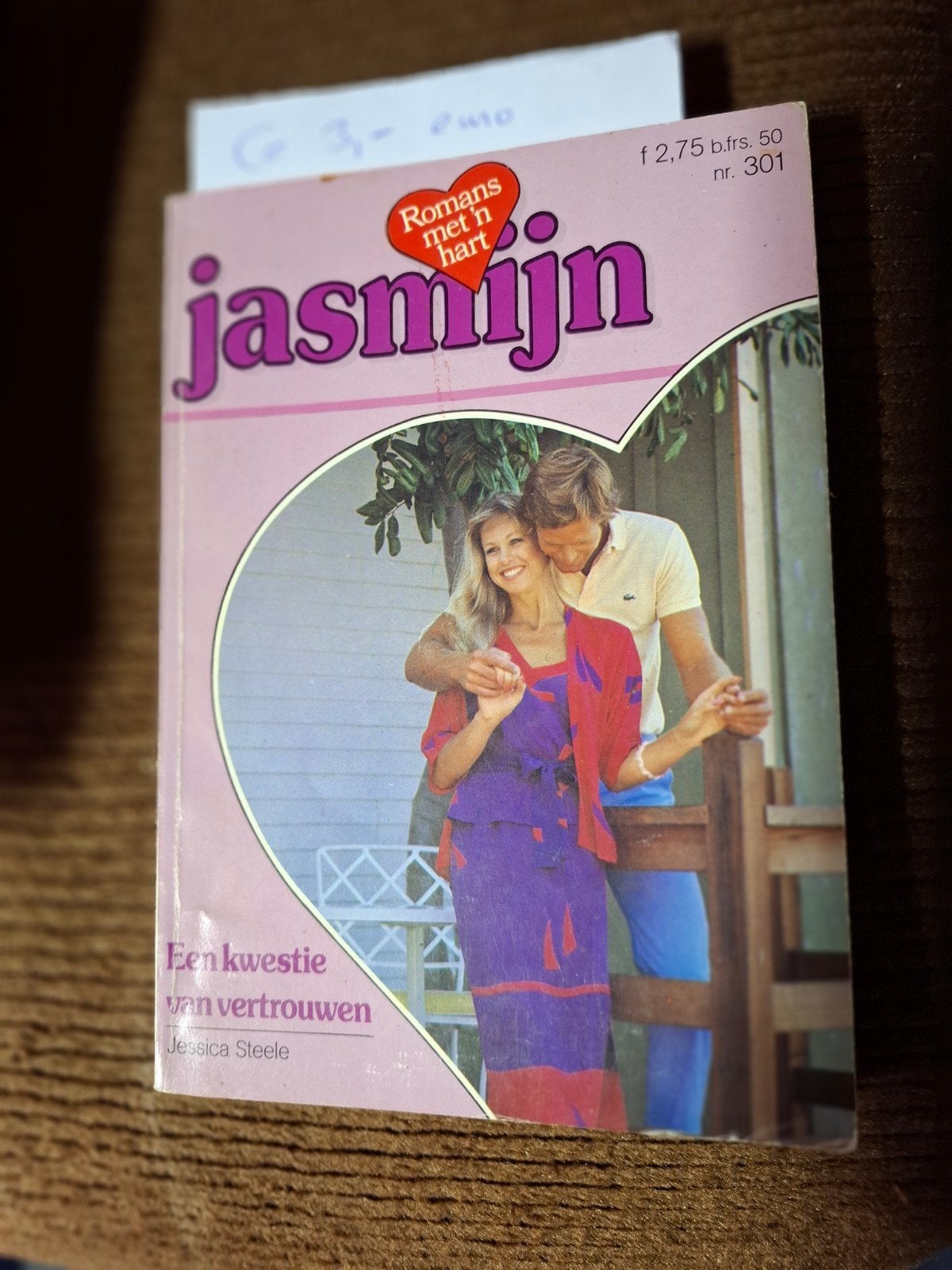 Romans met n' hart: Jasmijn in prima staat, Ophalen of Verzenden, Zo goed als nieuw