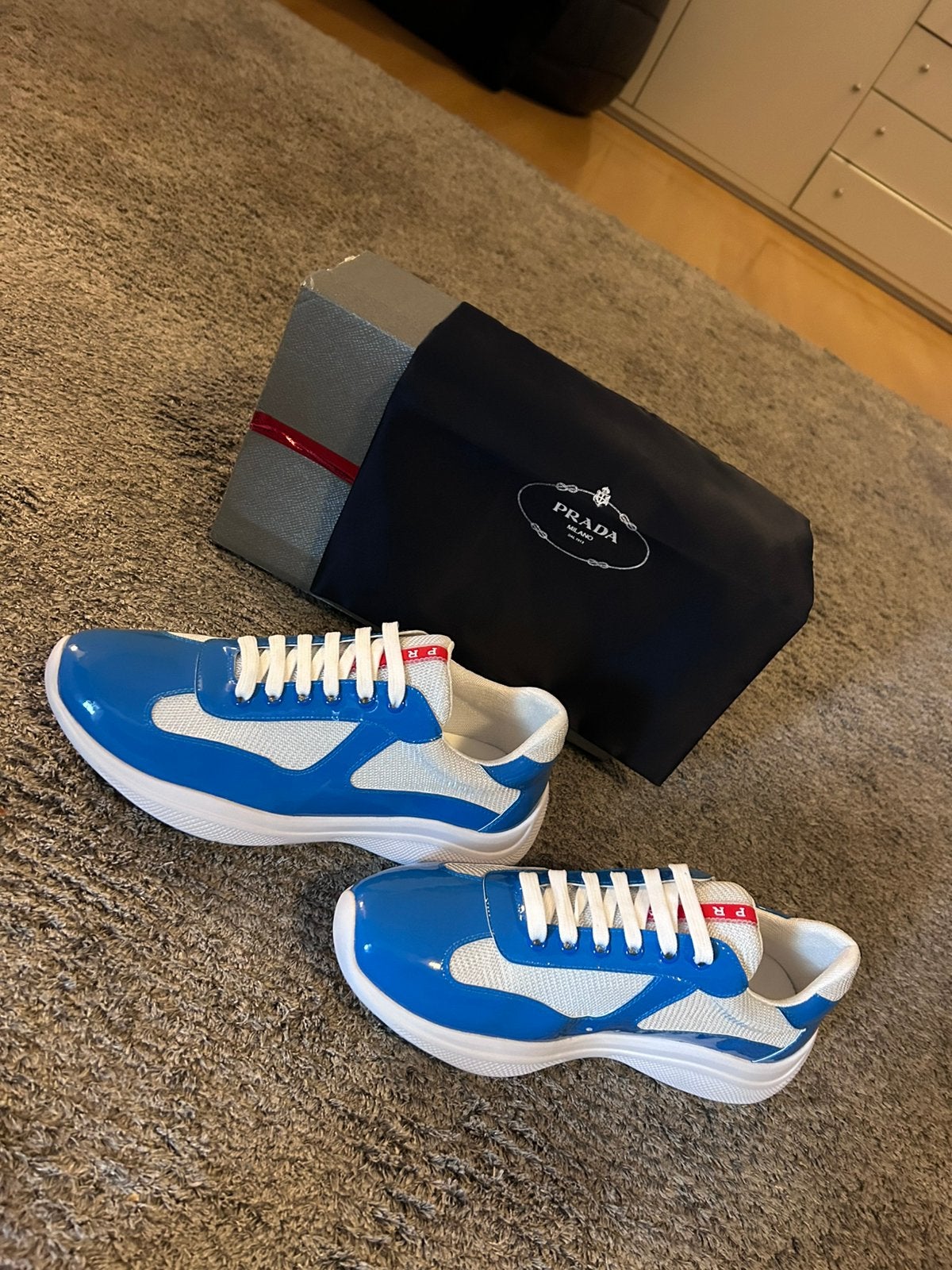Prada cups, Kleding | Heren, Overige kleuren, Nieuw, Ophalen of Verzenden, Sneakers of Gympen
