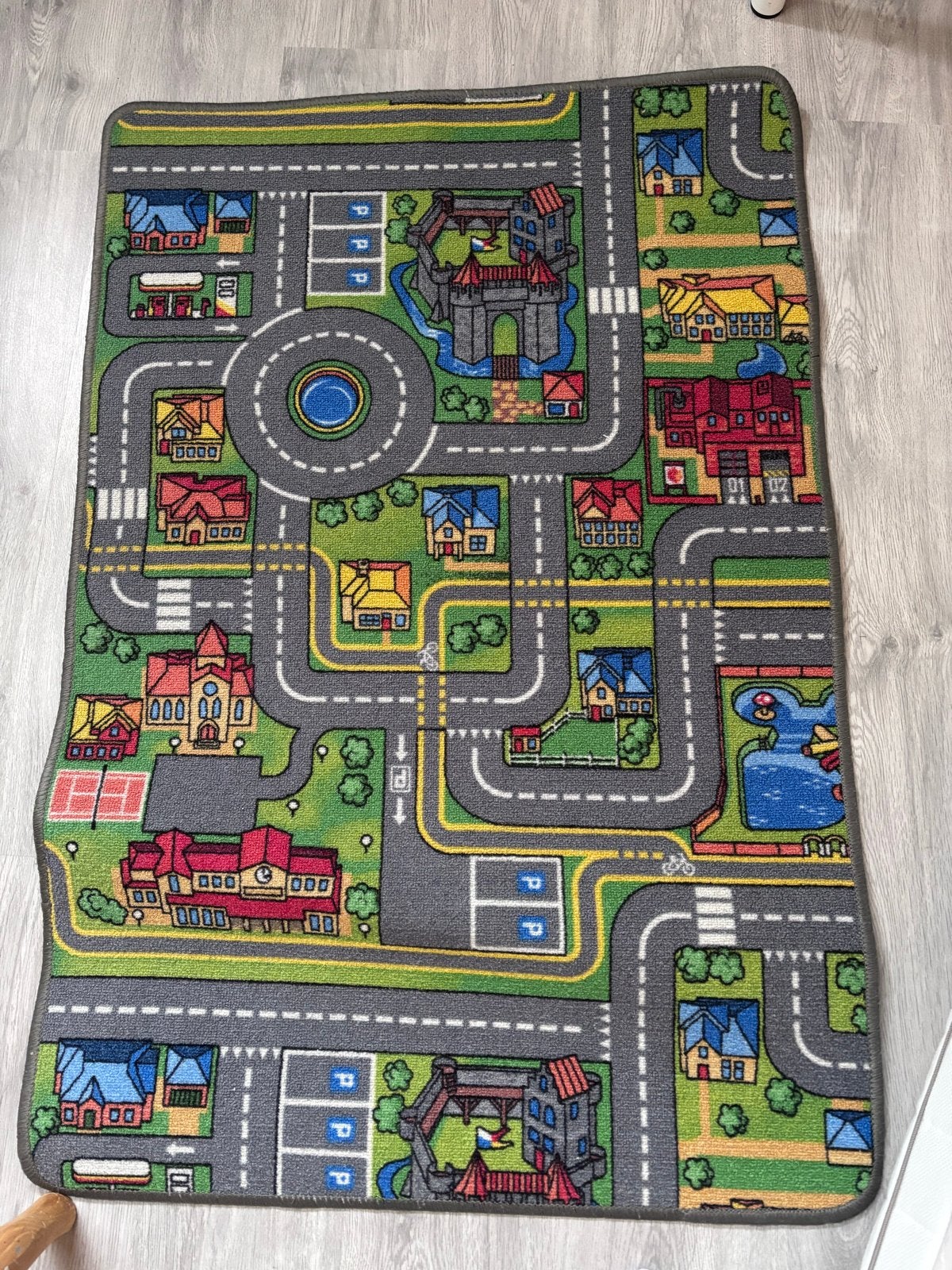 Speelkleed met wegen en gebouwen, Ophalen, Gebruikt, Jongen of Meisje