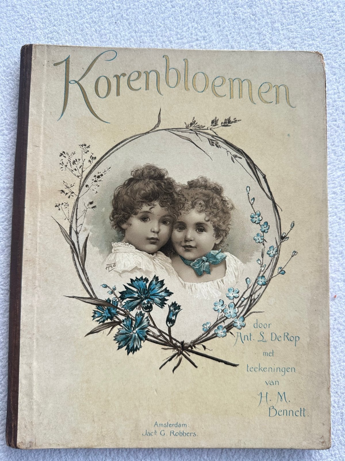 Korenbloemen - Ant. S. De Rop, H.M. Bennett (Oud Kinderboek), Boeken, Ophalen of Verzenden, Gelezen, Fictie algemeen