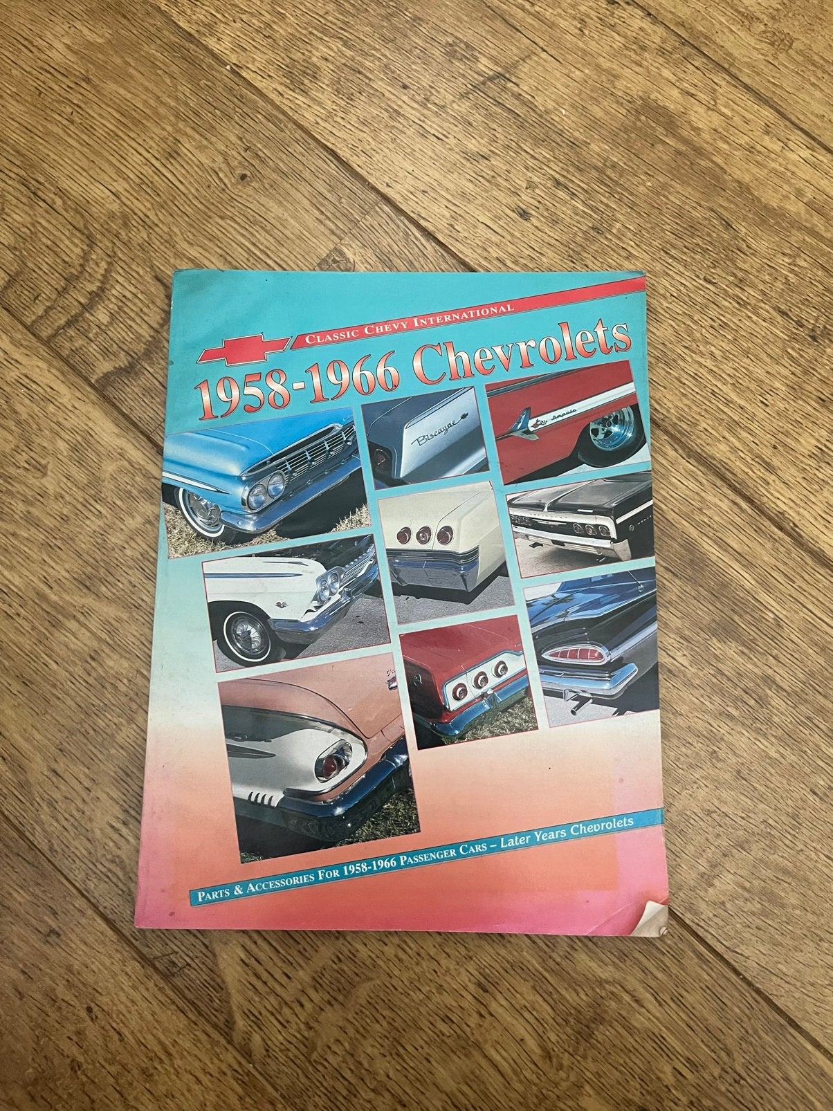 1958-1966 Chevrolet onderdelenboek amerikaans, Ophalen of Verzenden, Zo goed als nieuw, Chevrolet