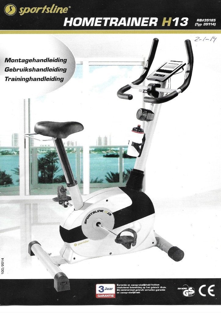 Hometrainer, Ophalen, Gebruikt, Benen, Hometrainer