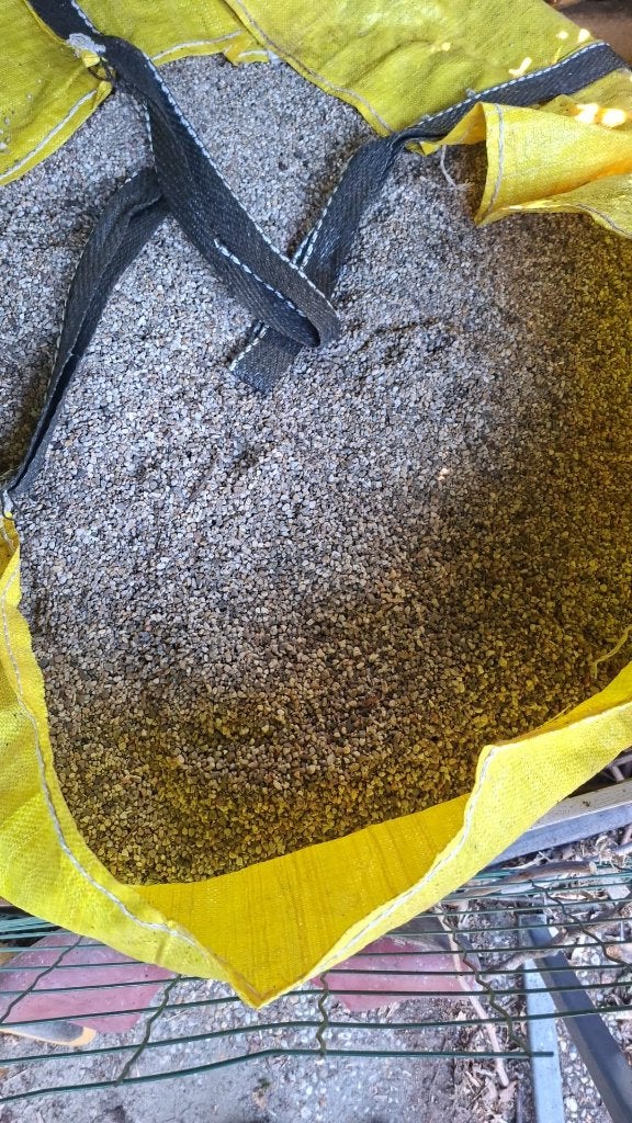 fijn grind, 3 - 6 mm, Tuin en Terras, Grind, Keien en Split, Ophalen, Overige materialen, Gebruikt, Grind
