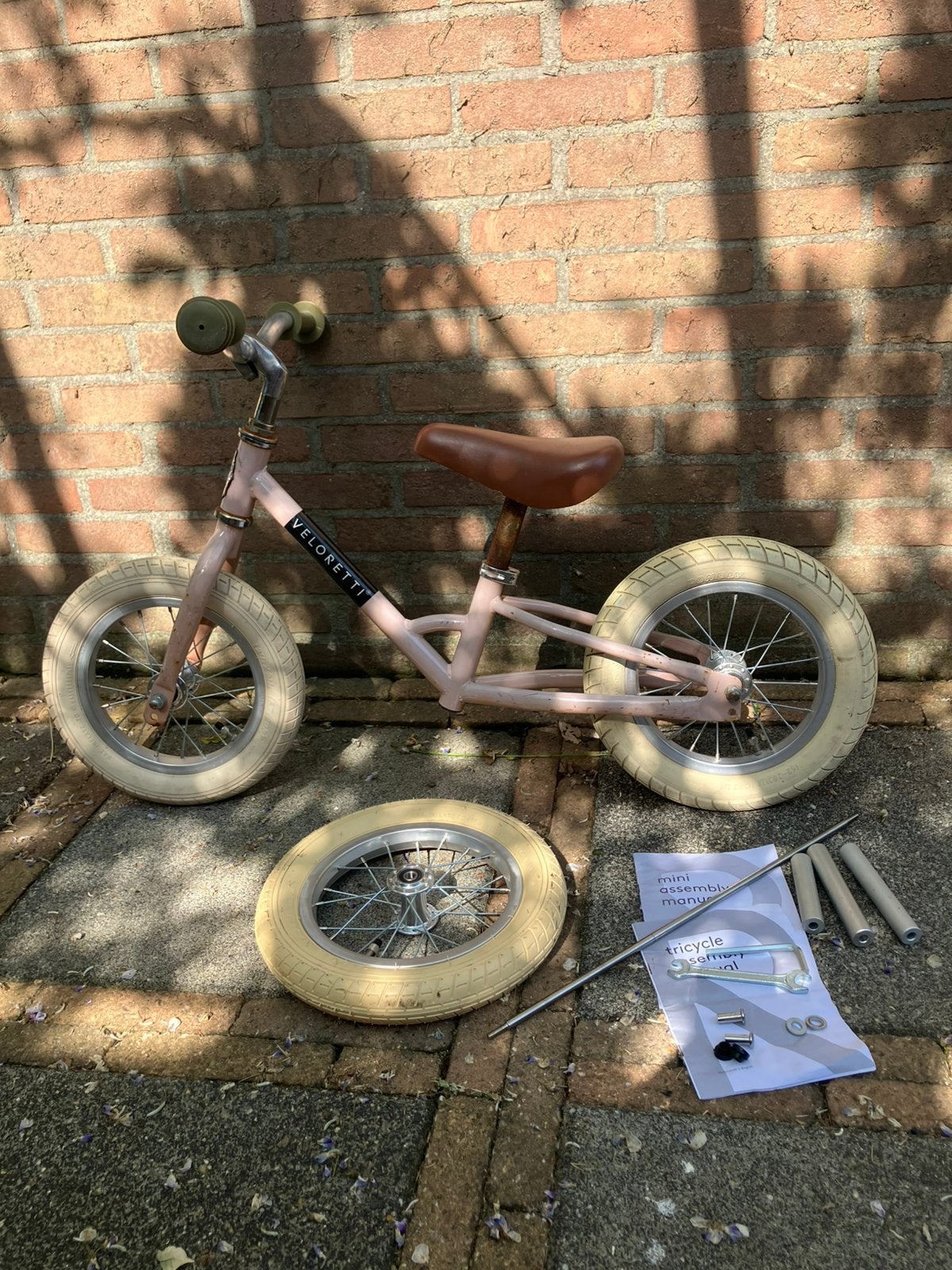 Veloretti kinder fiets / mini / tricycle, Ophalen, Zo goed als nieuw, Minder dan 16 inch