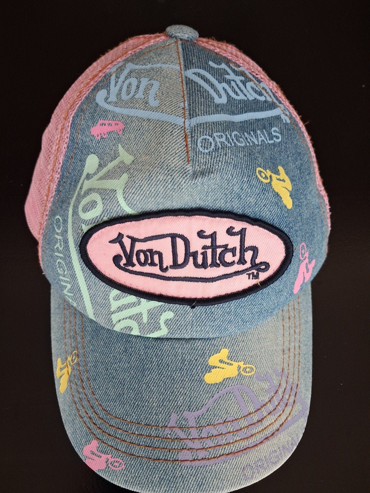 vintage Von Dutch pet, Verzenden, One size fits all, Pet, Gedragen