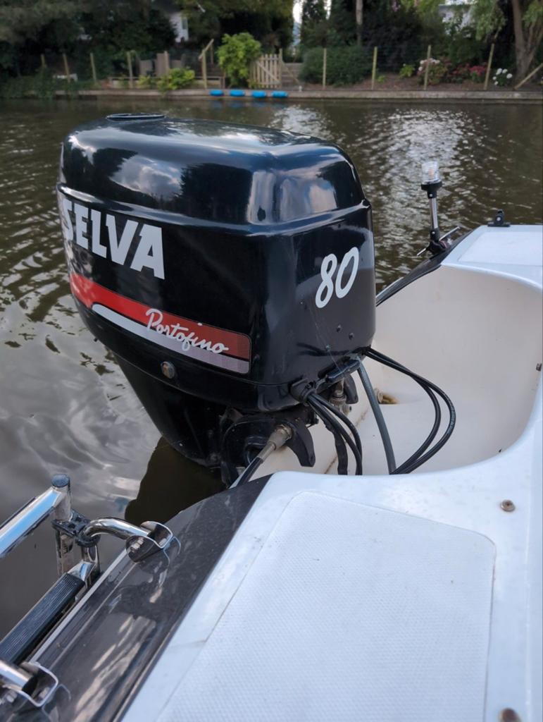 Selva 80 pk, Watersport en Boten, Ophalen, Gebruikt, Benzine, 30 pk of meer