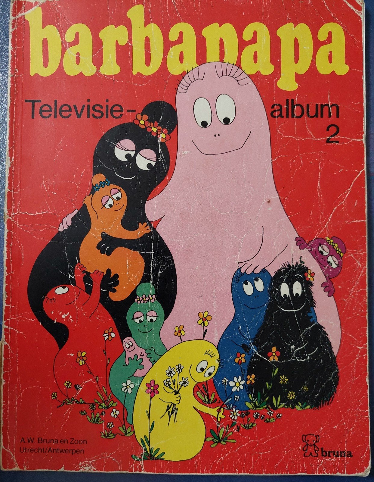 Barbapapa Televisie-album 2 - Vintage Kinderboek, Ophalen of Verzenden, Gelezen, Annette Tison & Talus Taylor, Sprookjes
