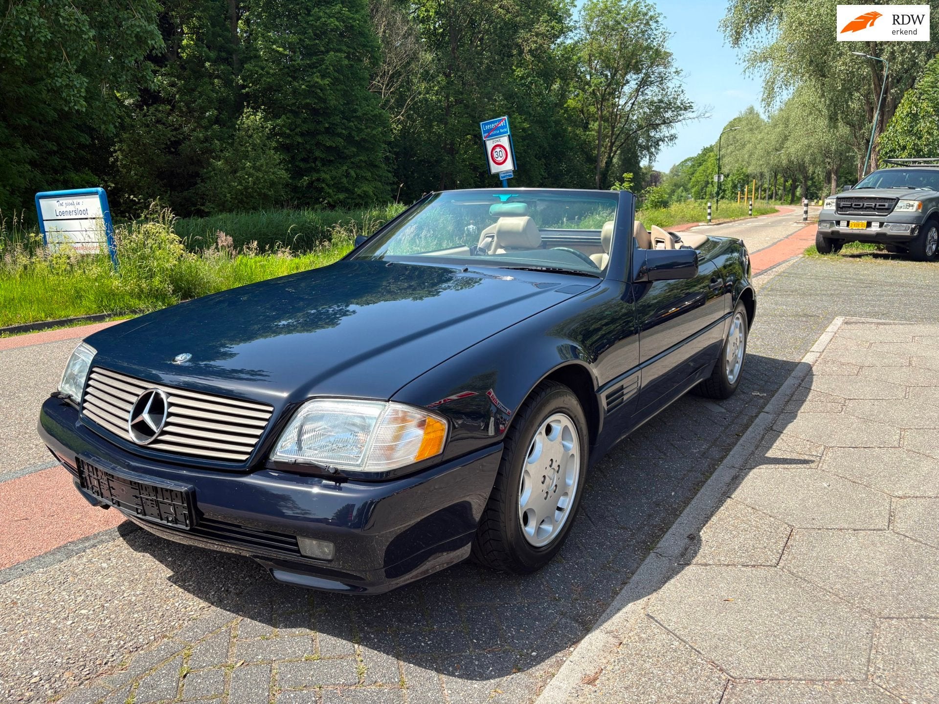 Mercedes-Benz SL-klasse Cabrio SL500 V8 + HARDTOP!, Auto's, Automaat, Dealer onderhouden, Achterwielaandrijving, Cabriolet