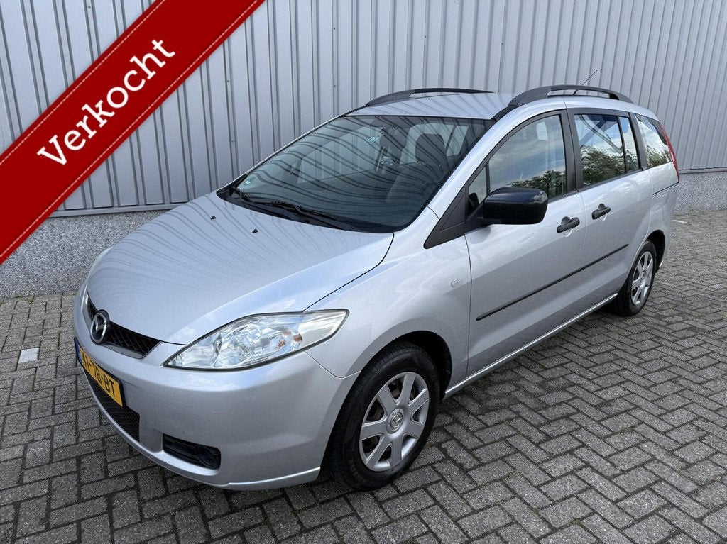 ✅ Mazda 5 1.8 Executive Airco Trekhaak, Auto's, Mazda, Bedrijf, ABS, Airbags, Airconditioning, Alarm, Automatische klimaatregeling