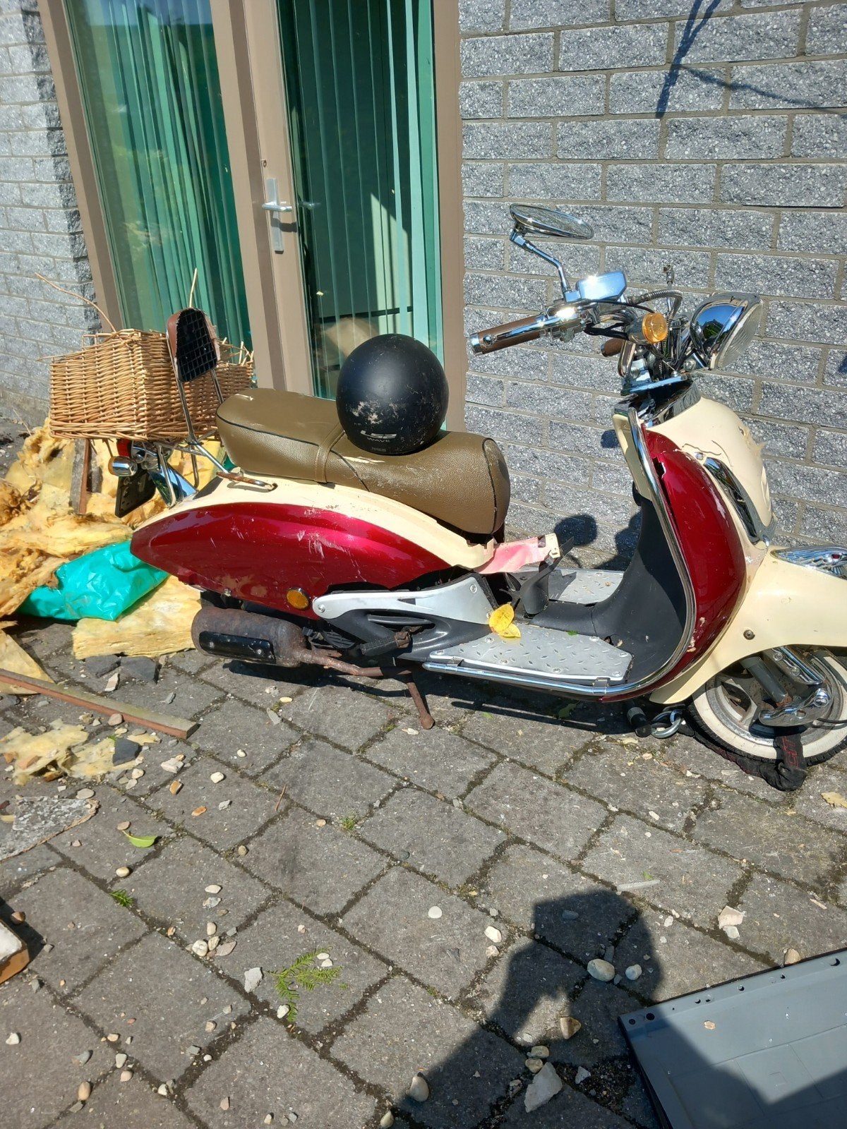 Agm scooter te koop voor onderdelen, Ophalen, Gebruikt, Overige typen, Overige merken