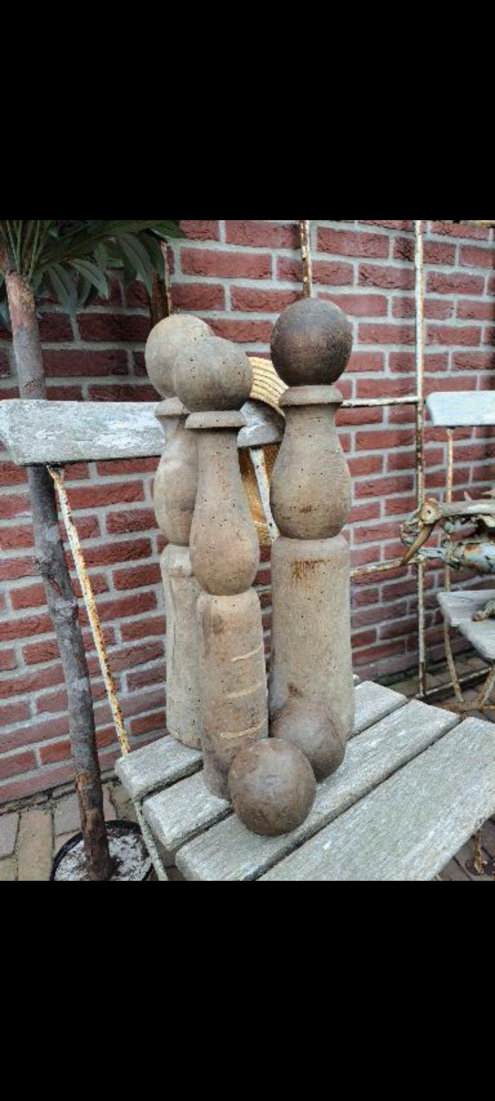 Antieke kegelset, Ophalen of Verzenden