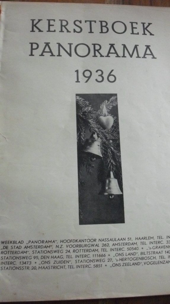 PANORAMA. GEÏLLUSTREERD WEEKBLAD. 1936, Verzenden, 1980 tot heden, Tijdschrift