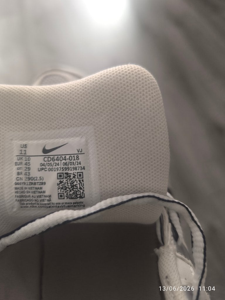 Witte Nike Bowerman Serie, Ophalen, Nike, Zo goed als nieuw, Wit