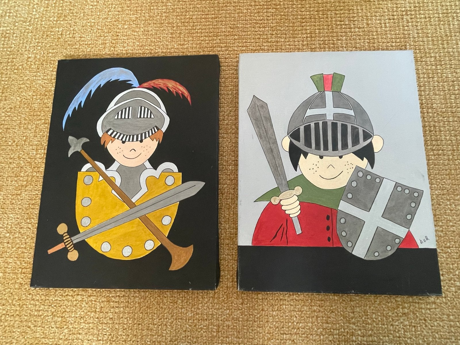Kinderkamer ridders en draken accessoires, Ophalen of Verzenden, Gebruikt, Overige typen