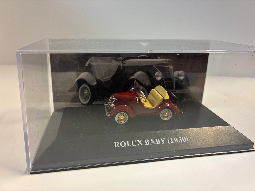 27315: Rolux Baby - 1950 - Atlas 1:43, Auto, Ophalen of Verzenden, Zo goed als nieuw, Bachsatztstr. 54 D 72131 Ofterdingen, Germany