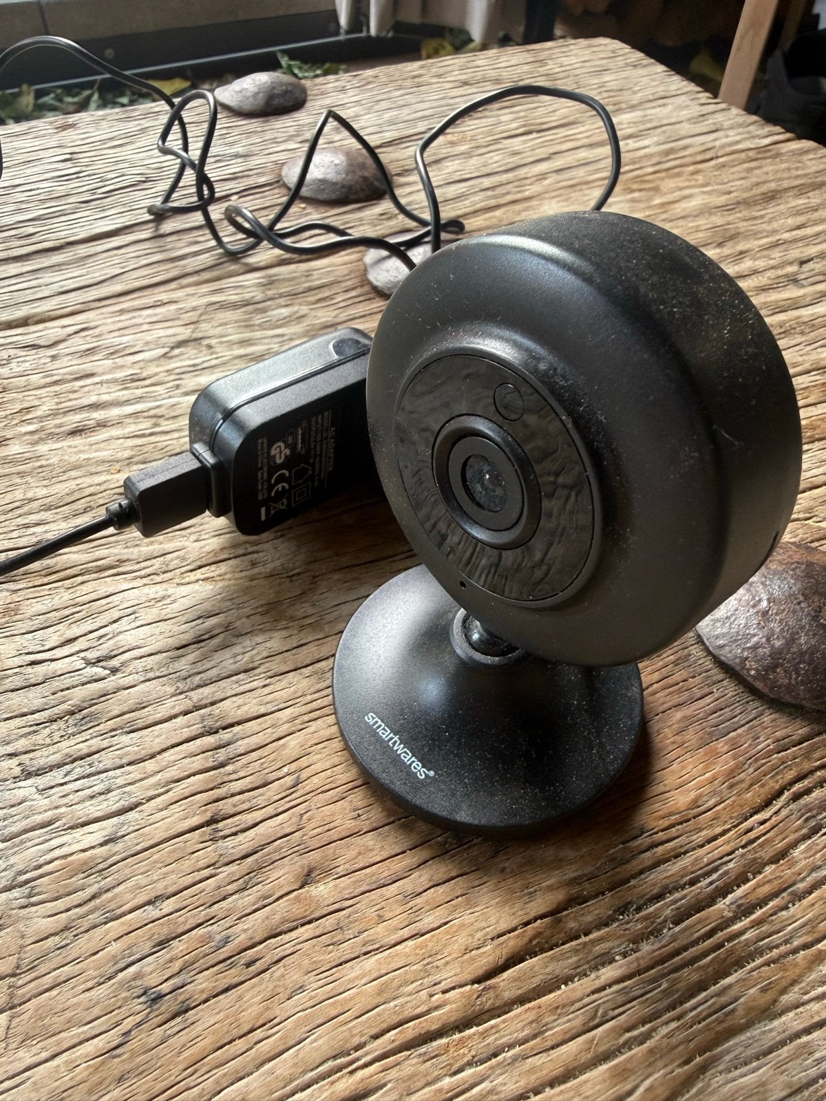 Smartwares Binnencamera met adapter, Ophalen of Verzenden, Gebruikt, Binnencamera