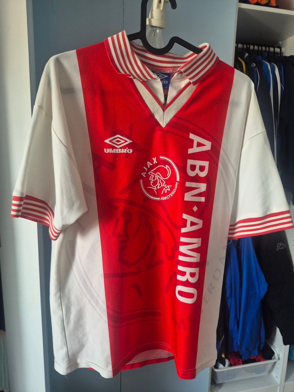 Ajax thuisshirt 1995-1996 Umbro – Origineel – Maat S, Ophalen of Verzenden, Gebruikt, Ajax, Shirt