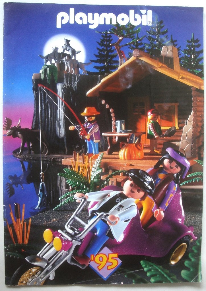Catalogus Playmobil 1995, goede staat, 40 bladzijden fullcol, Folder, Playmobil, Ophalen of Verzenden, Zo goed als nieuw