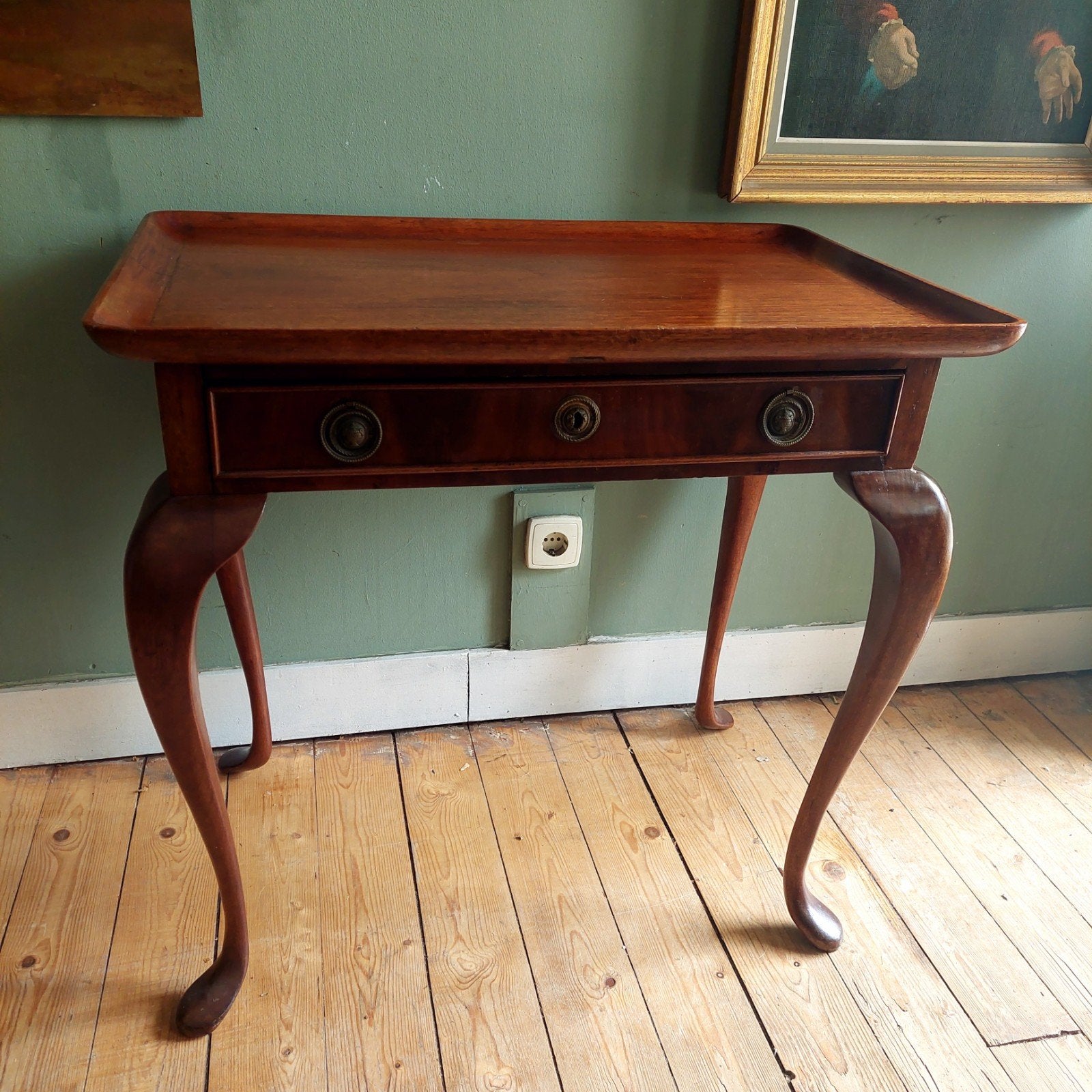 Lucky Vintage Antieke Hollandse Theetafel, Antiek en Kunst, Antiek | Meubels | Tafels, Ophalen