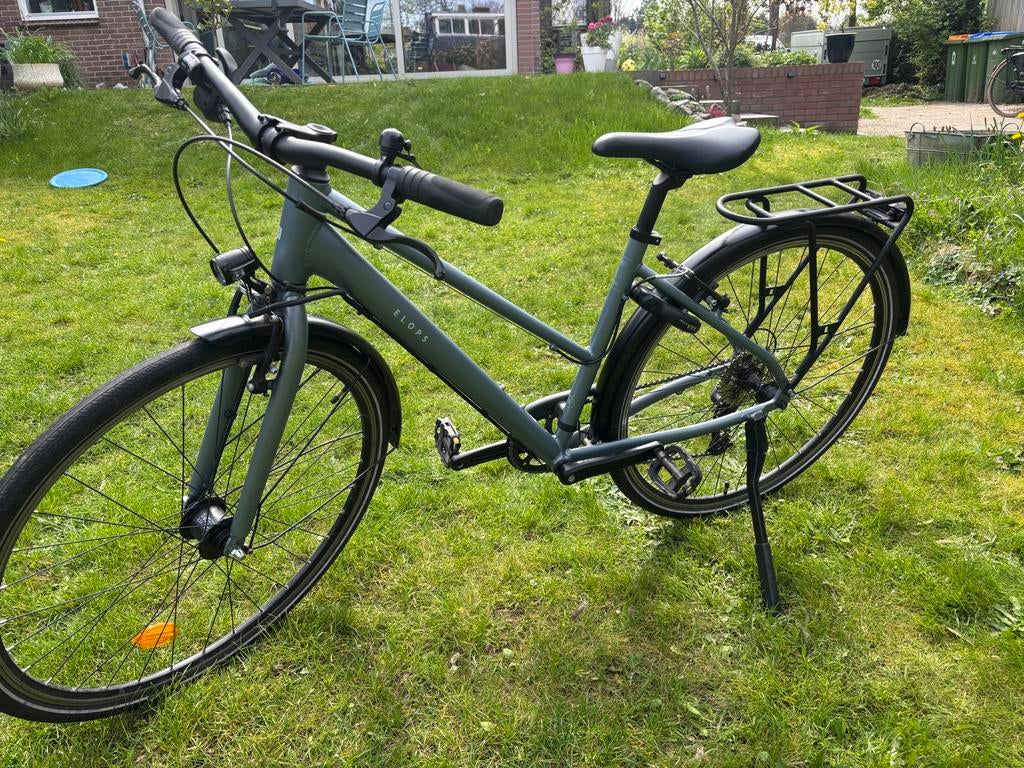 Elops fiets maat S 28 inch, Fietsen en Brommers, Fietsen | Dames | Damesfietsen, Overige merken, Gebruikt, Velgrem, Versnellingen