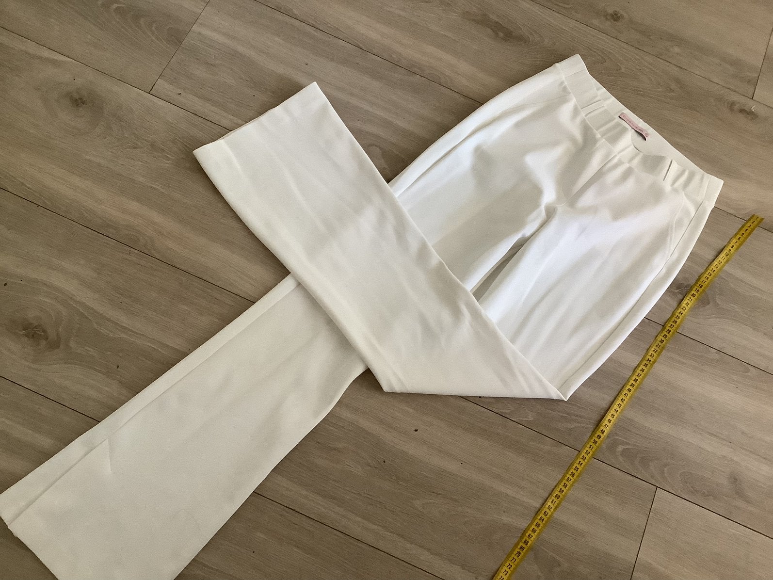 Flair bonded travelstof broek S Studio Anneloes, Ophalen of Verzenden, Nieuw, Wit, Lang