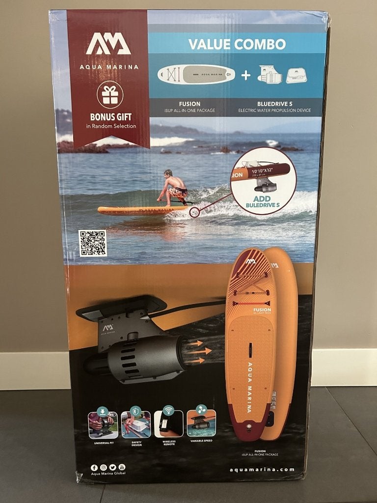 Aqua Marina Fusion + motor (NIEUW), Watersport en Boten, Ophalen, Nieuw, SUP-boards