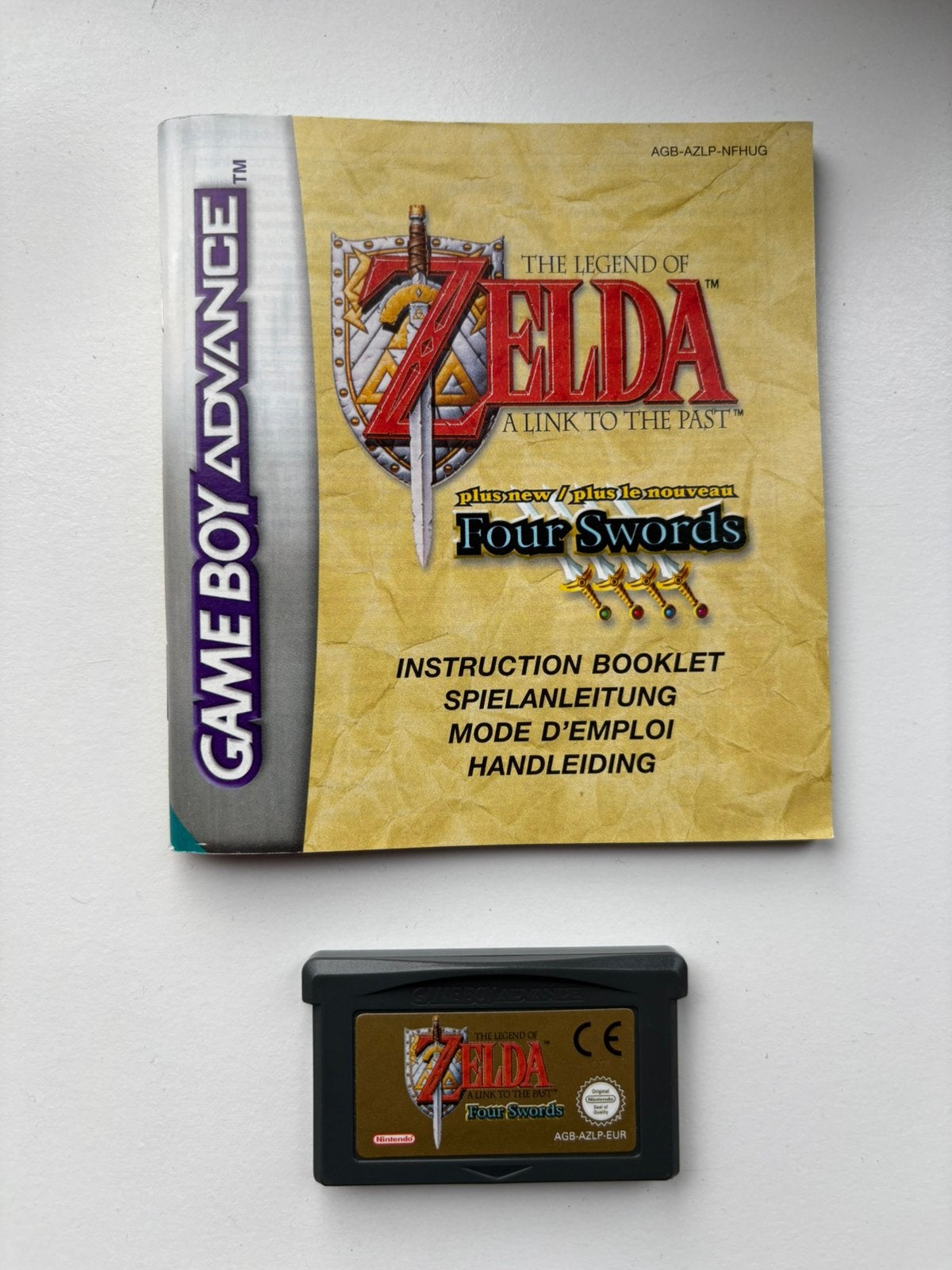 The Legend of Zelda Four Swords GBA, Spelcomputers en Games, Ophalen of Verzenden