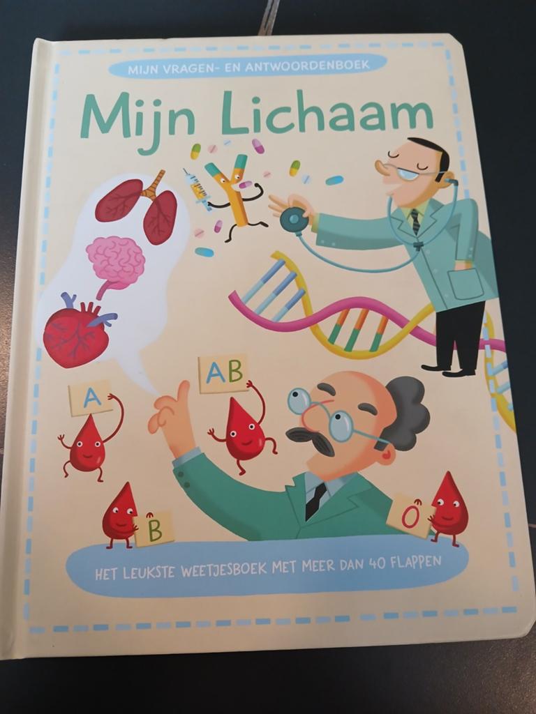 Flapjesboek: mijn lichaam, Boeken, Ophalen of Verzenden, Zo goed als nieuw