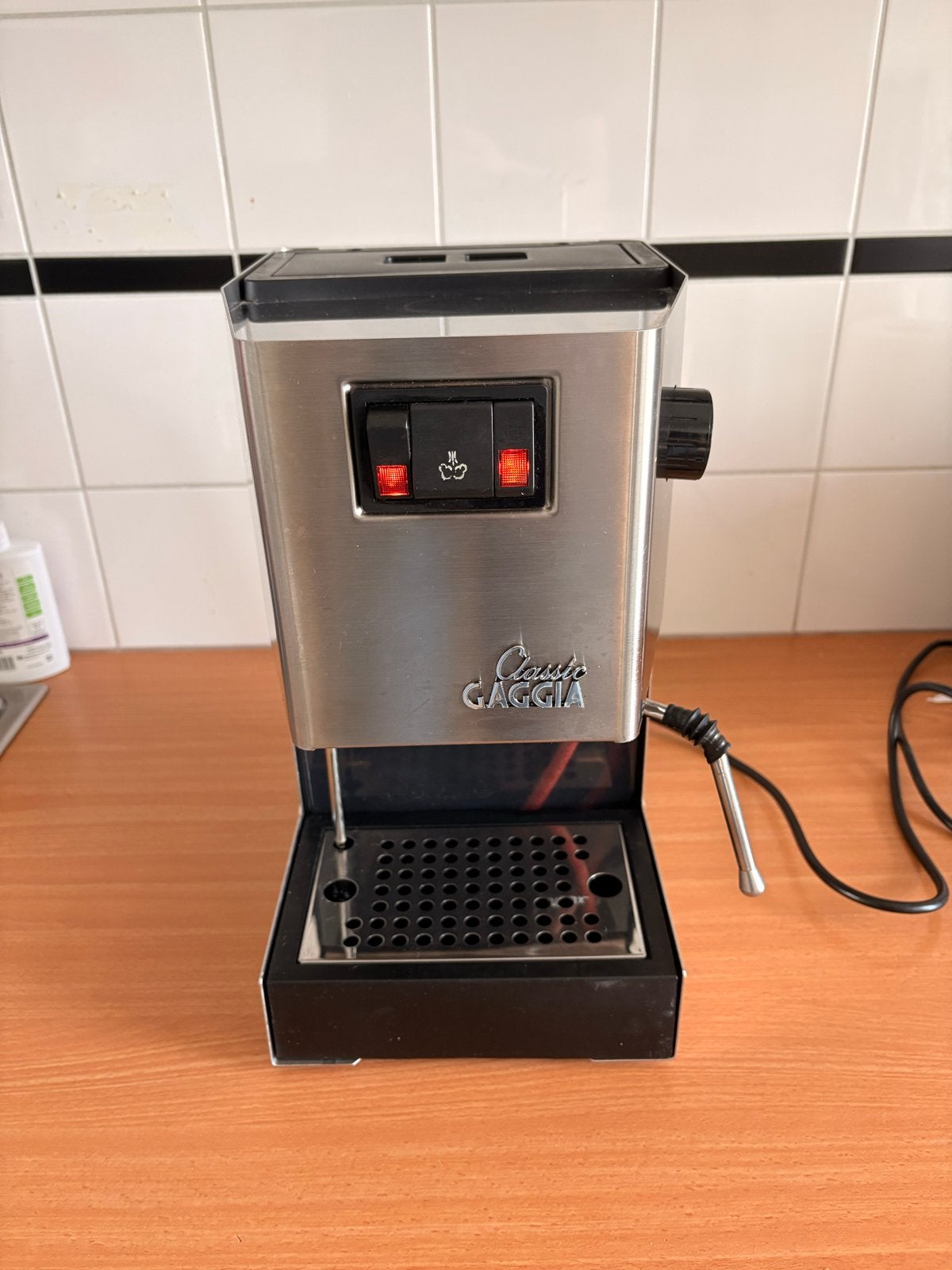 Gaggia Classic Espresso Apparaat, Gebruikt, Espresso apparaat, Gemalen koffie, 1 kopje